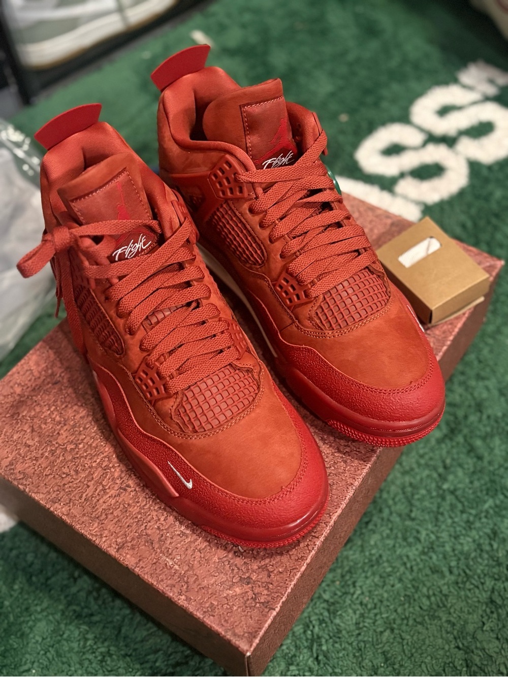 Jordan 4s “Brick by Brick” by Nigel Sylvester 🧱